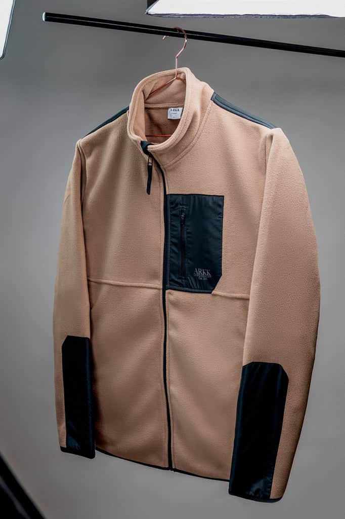 ARKK Apparel ARKK Essential Fleece Jacket | Portabella Black Fleece Jacket